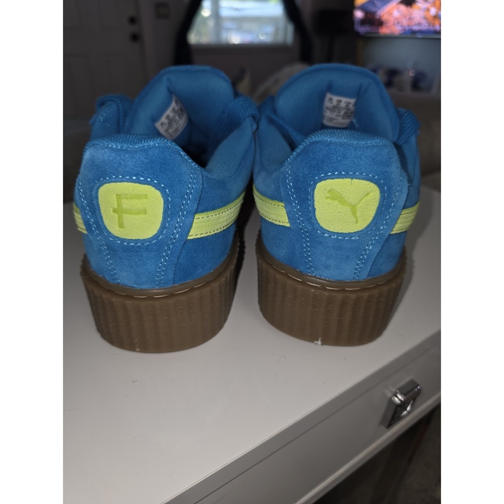 Puma Fenty x Creeper Phatty Speed Blue Lime W Sz 10 In Women's - Picture 7 of 8